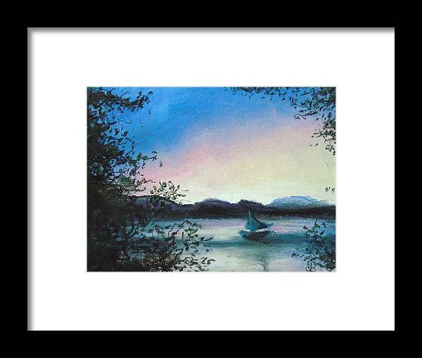 Happy Boat - Framed Print Online Sale