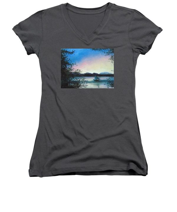 Happy Boat - Women s V-Neck Online Hot Sale