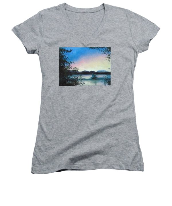 Happy Boat - Women s V-Neck Online Hot Sale