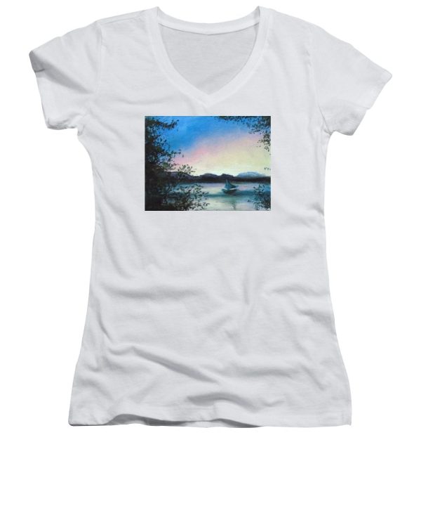 Happy Boat - Women s V-Neck Online Hot Sale