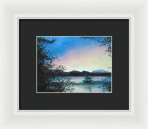 Happy Boat - Framed Print Online Sale