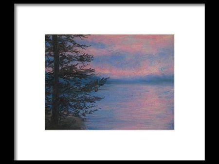 Rosey Sky Light - Framed Print Online Hot Sale