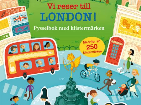 Vi reser till London! Pysselbok med klistermärken Hot on Sale