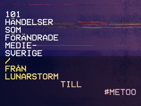 101 händelser som förändrade Mediesverige : Från Lunarstorm till #Metoo Online Sale