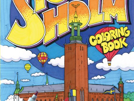 Stockholm coloring book Online now