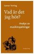 Vad är det jag hör? : analys av musikinspelningar Online Hot Sale