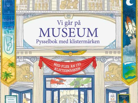 Vi går på museum : pysselbok med klistermärken For Sale